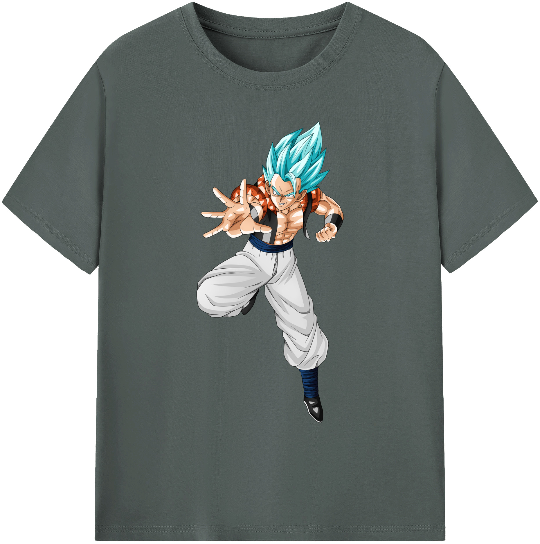 （画像用） ドラゴンボール ベジータ四世（Bejīta Yonsei）DRAGON BALL Vegeta IV 綿100％ メンズ半袖Tシャツ｜肌触りやわらか＆通気性